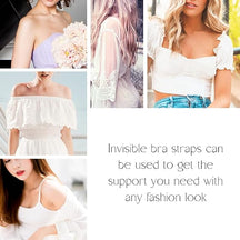 Invisible Bra Strap ( Side & Middle Straps )